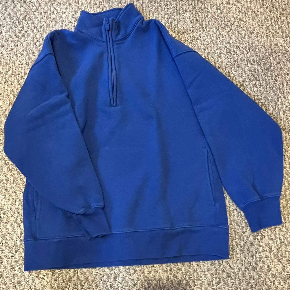 Aritzia sweat fleece cozy fleece boyfriend fit